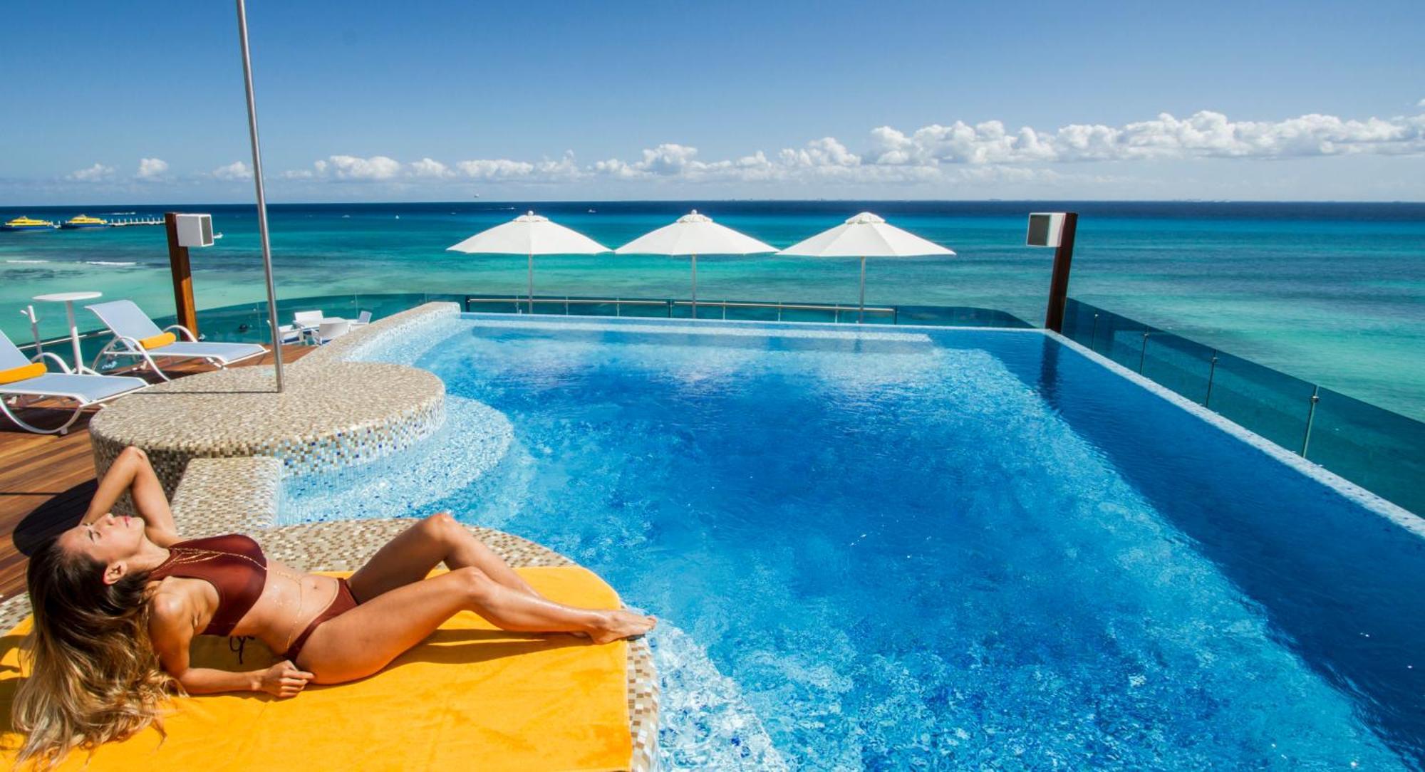 The Carmen Hotel - Ocean Front (Adults Only) Playa del Carmen Exteriér fotografie